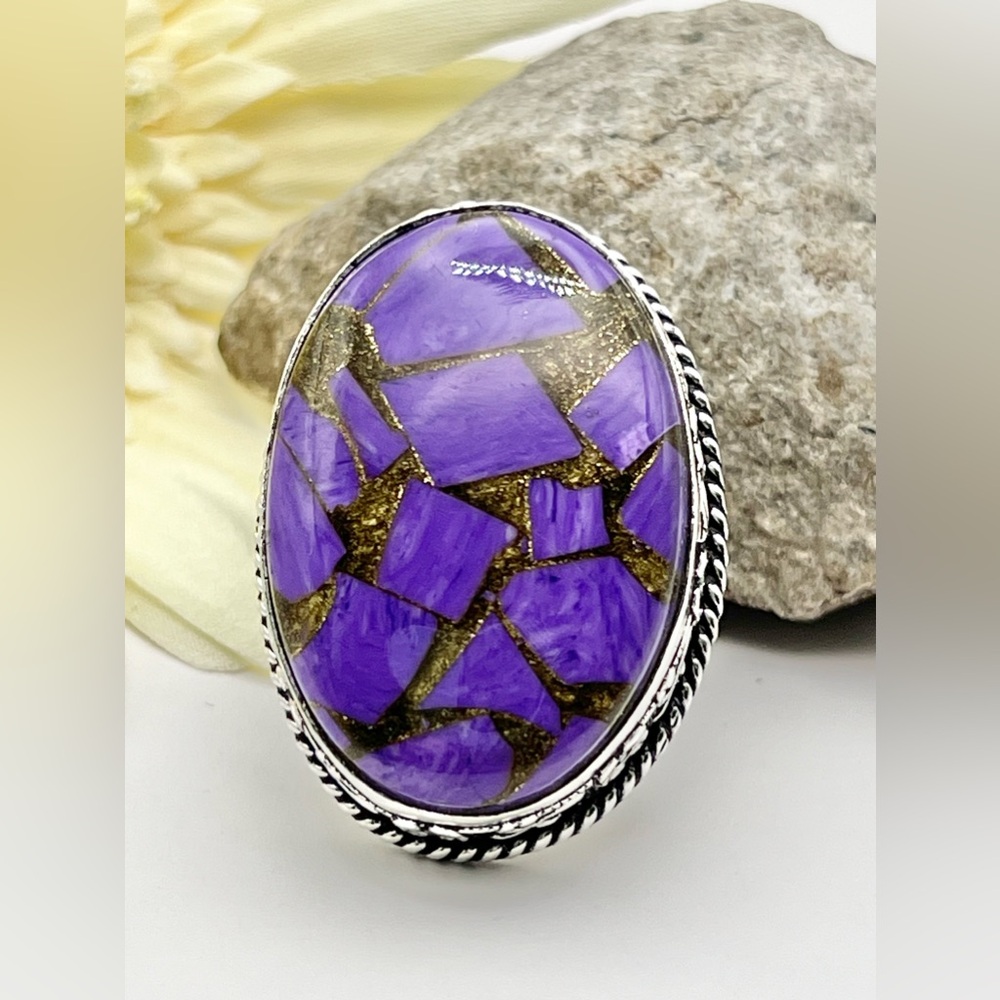 CHAROITE RING